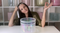 8" E-20 Platinum, Frosted Ring, Frosted Rim Alchemy™ Crystal Tones Singing Bowl